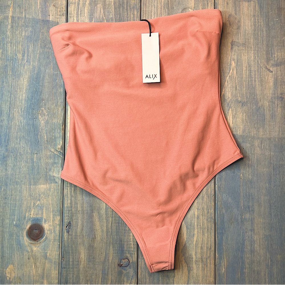 ALIX NYC Strapless Bodysuit